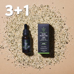 [귀한선물 3+1] 카나비노이드 1000mg 고함량 30ml x 4병 파이토 햄프씨드 CBD 오일 대마종자유 CBG 효능