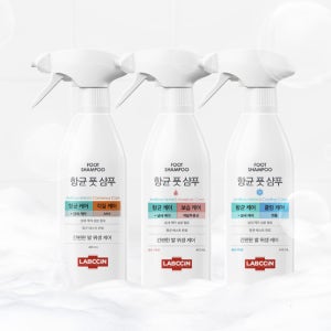 랩신 풋샴푸 410ML 본품 3개 (보습, 쿨링, 오리지날)