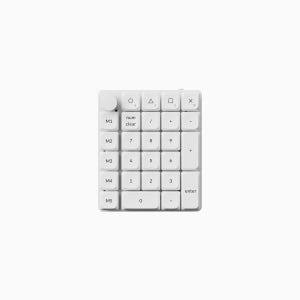 키크론 K0 MAX 무선 숫자 키패드 키보드 기계식 넘버 패드 넘패드 화이트 저소음 적축