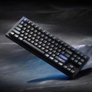 키크론 Q3 HE 8K 알루미늄 자석축 게이밍 래피드 트리거 기계식 키보드, 블랙