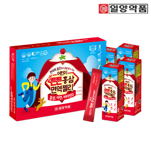 일양약품 어린이 튼튼 <b>홍삼</b> <b>면역</b> <b>젤리 15g</b> 10포x5개 맛있는<b>홍삼</b>