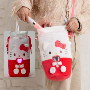 산리오 팬라이트 응원봉 파우치 아이돌 응원가방 헬로키티 엔조이아이돌