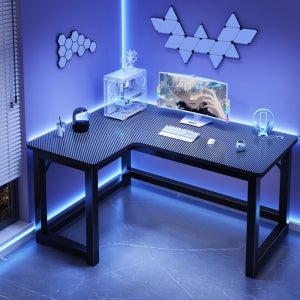 PC방 게이밍 컴퓨터 책상 데스크 코너형 ㄱ자 L자 1200 조립식