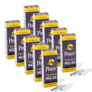 오피츄 평화산업 피스코리아33호침 스테이플러심 호치키스심 10갑