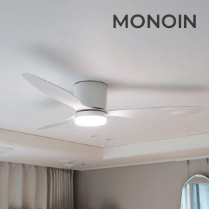 모노인 실링팬 천정 거실 실링팬 천장 무소음 조명 BLDC LED 안방 42인치