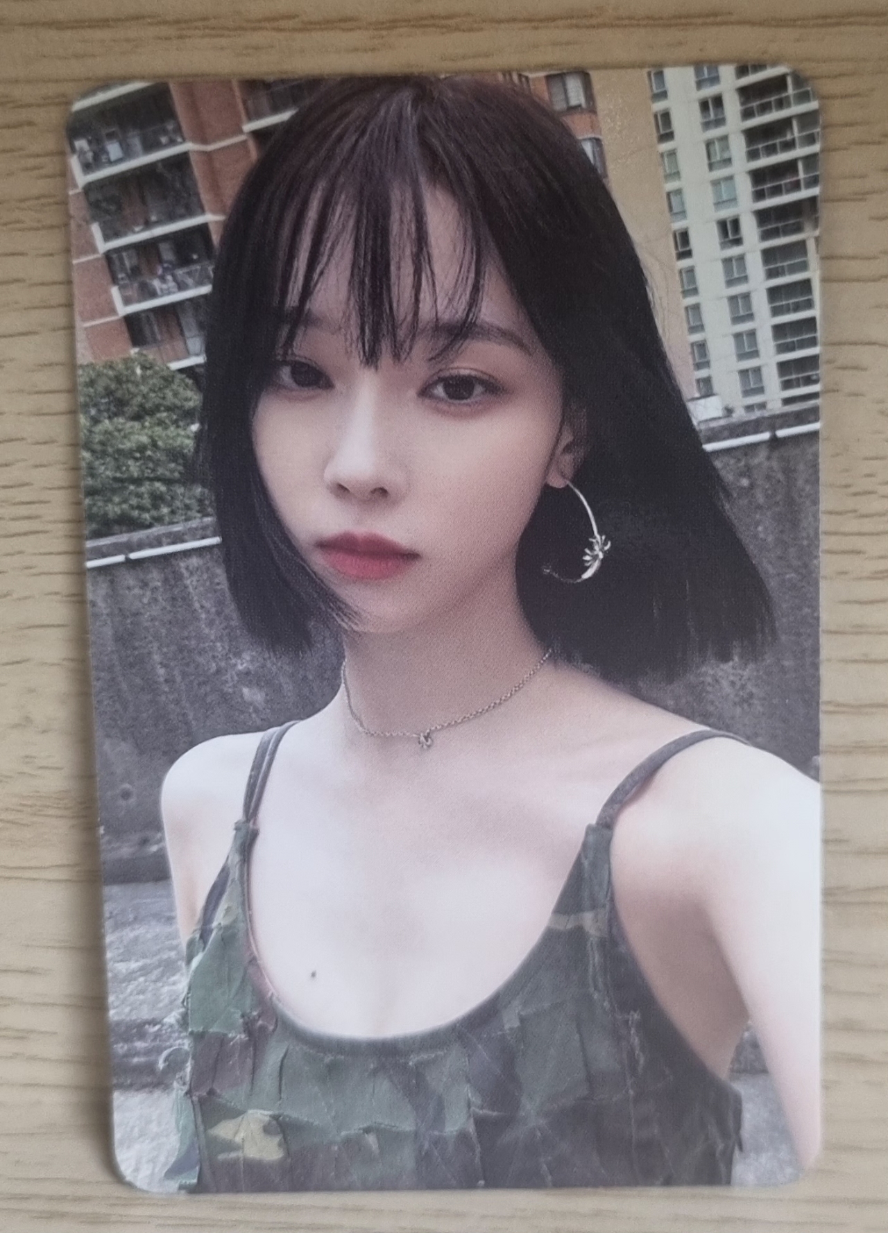 에스파 윈터 MY WORLD Tabloid ver 앨포 포카 포토카드 공굿