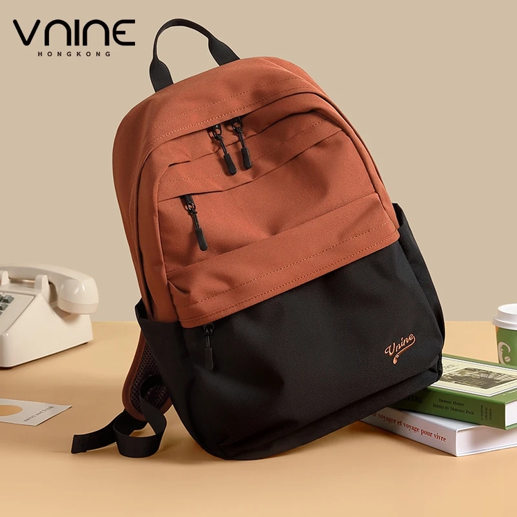 방수백팩 2024년 여대생을 위한 <b>VNINE</b> 백팩 신입생 중고등학생 컴퓨터가방 야외여행