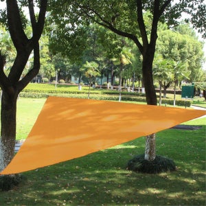 옥상 루프탑 그늘막 실버코팅 삼각 3M 타프 세트 차양막 내수압 방수 차박 옥외 낚시