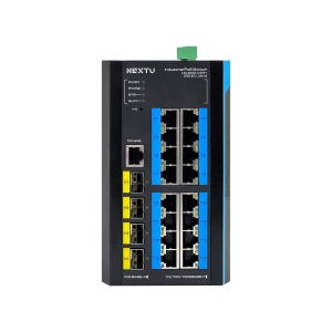 POE4622MDTL3 피라온 산업용 16포트 1G TP 10G 4SFP L3 POE 스위치 허브