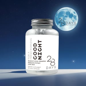 28Days 뉴질랜드 잠잘오는영양제 수면 메라토닌 쿠완소 피스타치오 추출 60 베지캡슐