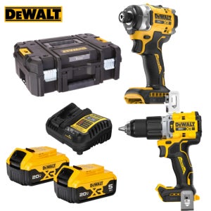 디월트 20V 충전 콤보세트 해머드릴 드라이버 DCD806 임팩드릴 DCF860 5.0Ah 2개 콤보케이스 세트