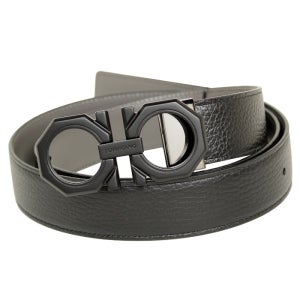 Ferragamo 페라가모 벨트 670266 0765786 NERO/DARK GREY / 남성 정장벨트