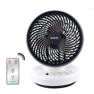 베스토 미니 써큘레이터 리모컨 저소음 소형 선풍기 가정용 BC-1903R