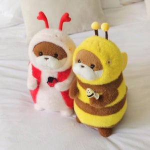 우소우소 인형 범블비 러브버그 꿀벌 무당벌레 수달 우소우소짱 27cm