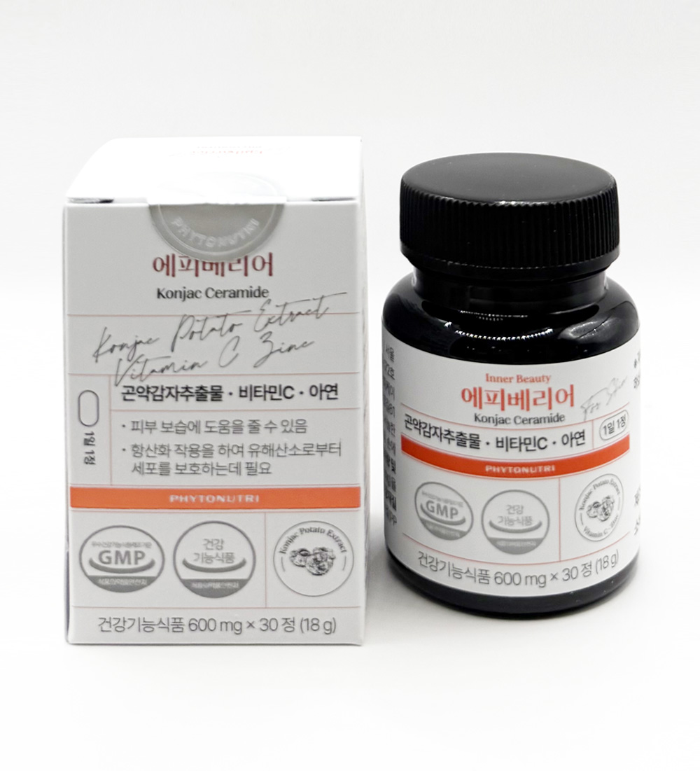 파이토뉴트리 에피베리어 곤약세라미드 ( 600mg x 30정 ) 곤약 세라마이드