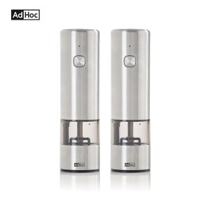 에드학 전동 그라인더 애드학 소금 후추 그라인더 세트 Adhoc 2컬러