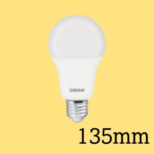 오스람 벌브 플리커프리 LED전구 E26 18W, 전구색
