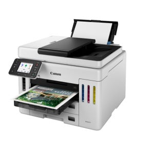 캐논 MAXIFY GX7192 잉크젯 무한잉크 팩스 복합기 프린터 무선 양면인쇄 고속 인쇄