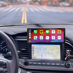 폰차로2 무선 카플레이 안드로이드오토 올인원 모니터 내비게이션 간편설치 10.2인치