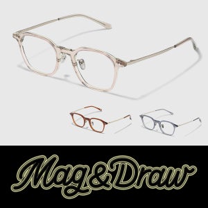 매그앤드로우 안경 MAG&DRAW GENE3 제네3 /아세테이트 티타늄 콤비테 클립온