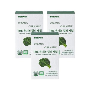 맘픽 유기농 곱슬 컬리케일 3박스