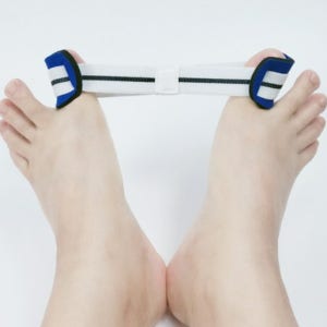 발가락 조율기 무지외반 엄지발가락 교정 분리기 1개