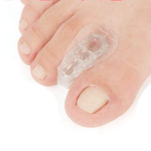 발가락 조율기 무지외반 엄지발가락 교정 분리기 1개