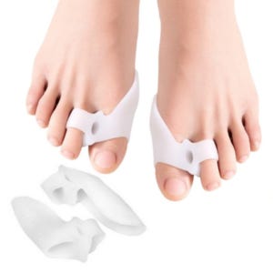 발가락 조율기 무지외반 엄지발가락 교정 분리기 2개