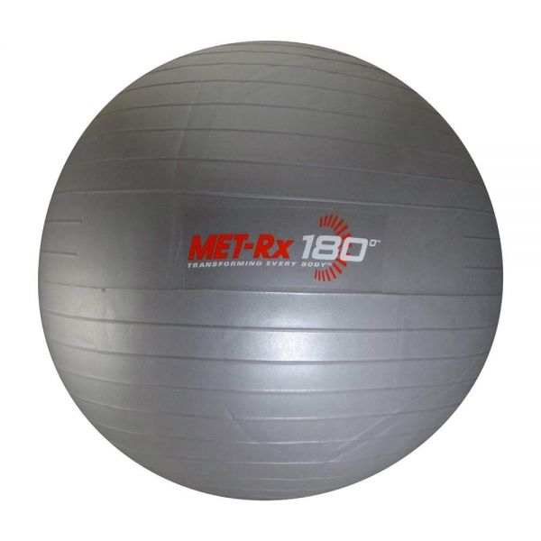 <b>Met</b> <b>Rx</b> 180 그레이 피트니스 <b>운동</b> 공 펌프 포함 - 모든 몸을 변형 - 45.72cm (18인치)