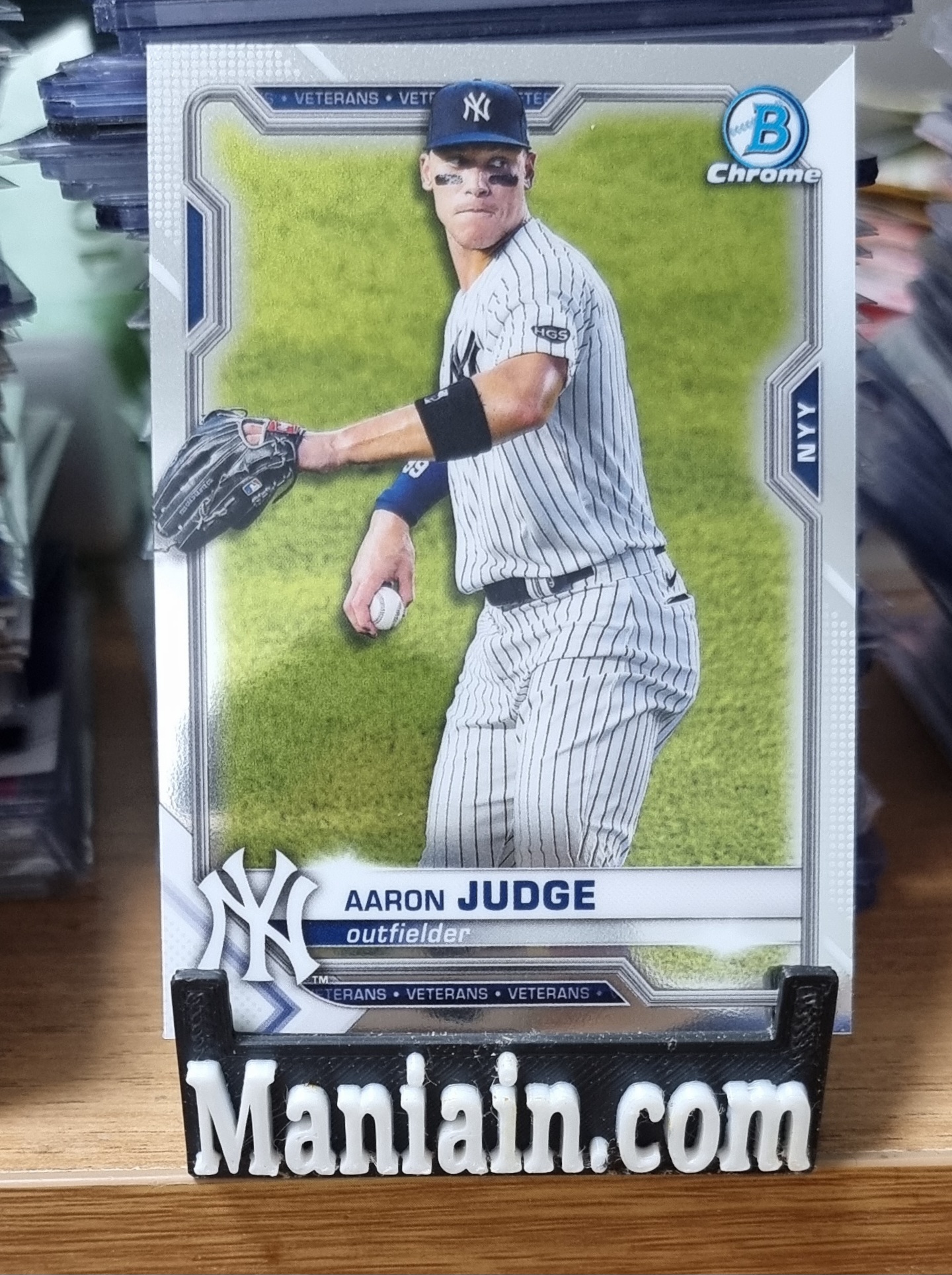 애런 저지 2021 Bowman Chrome Aaron Judge No-25 MLB카드