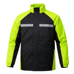 형광 반사 라인 오토바이 우의 상하의 세트 배달 우비 비옷