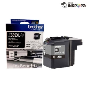 브라더 LC569XL-BK 정품잉크 검정 MFC-J3520 MFC-J3720