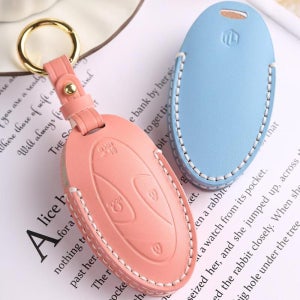 더뉴 아반떼 CN7 차키 스마트키 자동차 가죽 케이스 커버 카바 키케이스