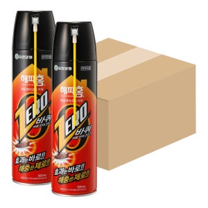 해피홈 바퀴제로 에어로솔 500ml, 12개