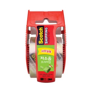 3M 프리미엄 포장용 테이프 저소음 투명 48mm x 20M