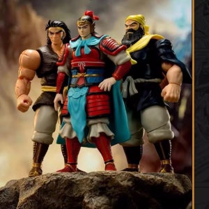 52TOYS 삼국지 천지를먹다 캡콤 1/18 스케일 액션피규어 관우 장비 유비