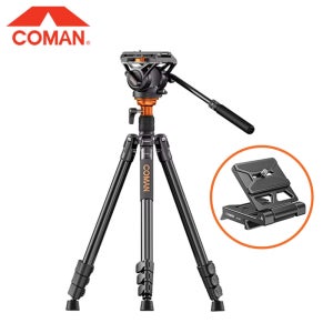코만 COMAN FF06S Q6 사진 방송 영상 촬영 브이로그 비디오 삼각대