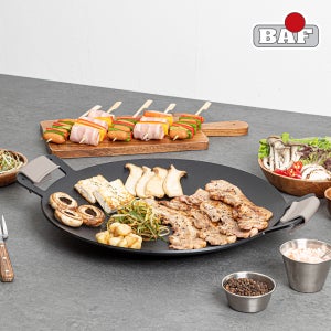 깊은형 BAF 피크코팅 아이언 그리들 + 가방포함 38cm, 블랙