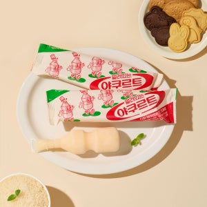 얼려있는 야쿠르트 오리지널맛 35개입