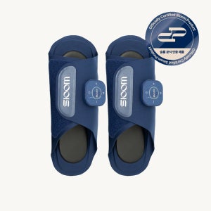 슬룸 발편한케어 초경량 EMS 프리미엄 슬리퍼형 발 마사지기 1개