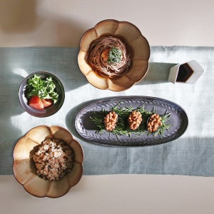 지샌즈 피넛 면식 2인세트 5p 면기 덮밥 접시 세트