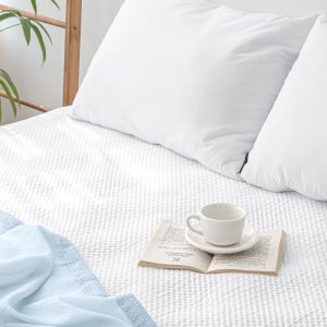 루아베 듀라론 냉감패드 여름 매트리스 침대패드 고정밴드 LK(라지킹)