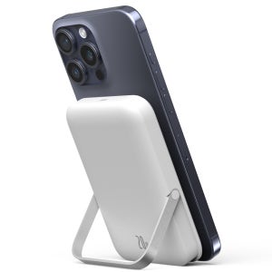 굿밸류 PD 20W 스탠드 맥세이프 보조 배터리 10000mAh, 화이트