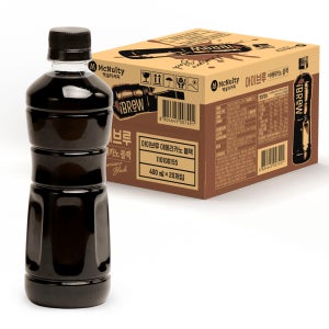 맥널티 아이브루 아메리카노 블랙 커피 음료 아메리카노블랙, 400ml, 20개