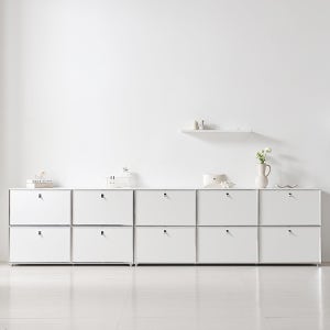 지베스 반트 모듈가구 미드센츄리 3000 2단서랍장