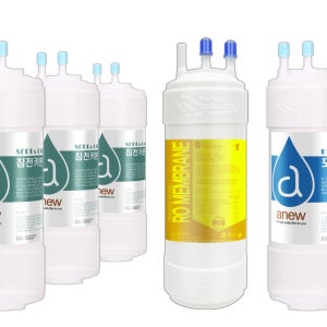 [호환필터] 웅진코웨이 CPI-6500L 정수기 RO 6U(20Cm) 3단계 일반 1년세트