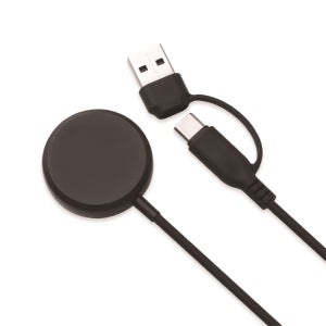 지파워 갤럭시 워치충전기, 전기종 호환, LED 충전표시등, USB-AtoC 타입, 길이 1.0M