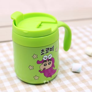 [짱구는못말려] 짱구는못말려 핸디 스텐 머그 400ml