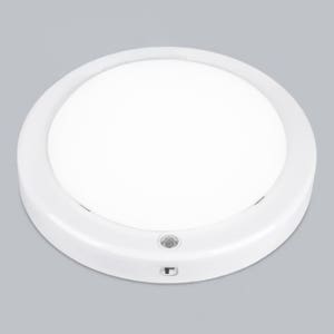 이튼라이팅 국산 LED 원형 현관 센서등 유백색 20W, 주광색