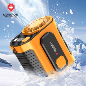옷속선풍기 휴대용에어컨 허리에 차는 벨트 옷속선풍기 허리에어컨 3600mAh